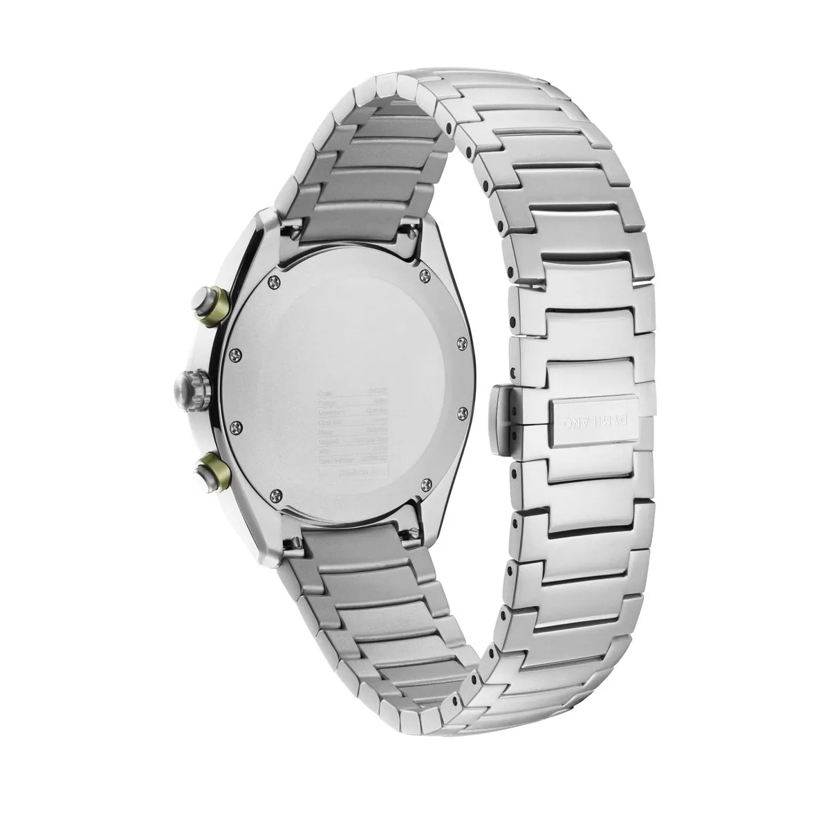 D1 Milano CRONOGRAFO Quartz Silver Dial Analog Watch For - Gents CHBJ20