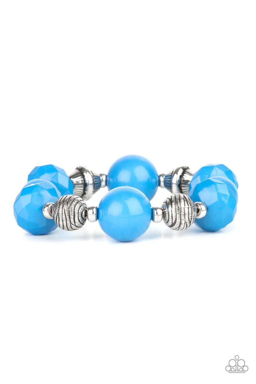 Day Trip Discovery Blue Paparazzi Bracelet