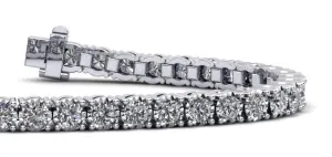 Diamond Crown Lab-Grown Diamond Tennis Bracelet with 4.56 ct.(finished) 3.2mm