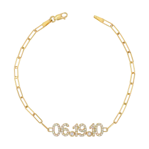 Diamond Date Bracelet