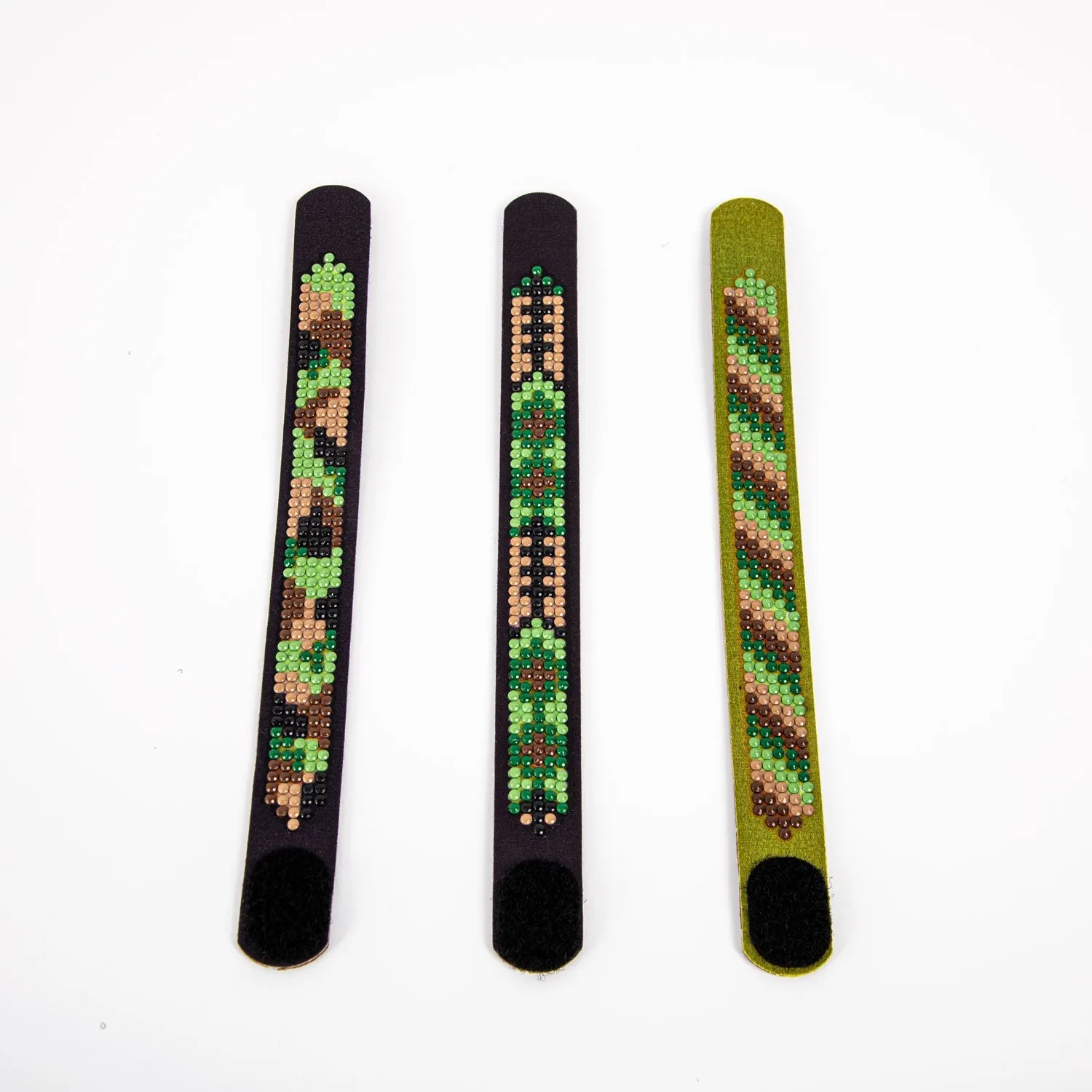 Diamond Dotz DOTZIES 3 Bracelets Multi Pack Camouflage