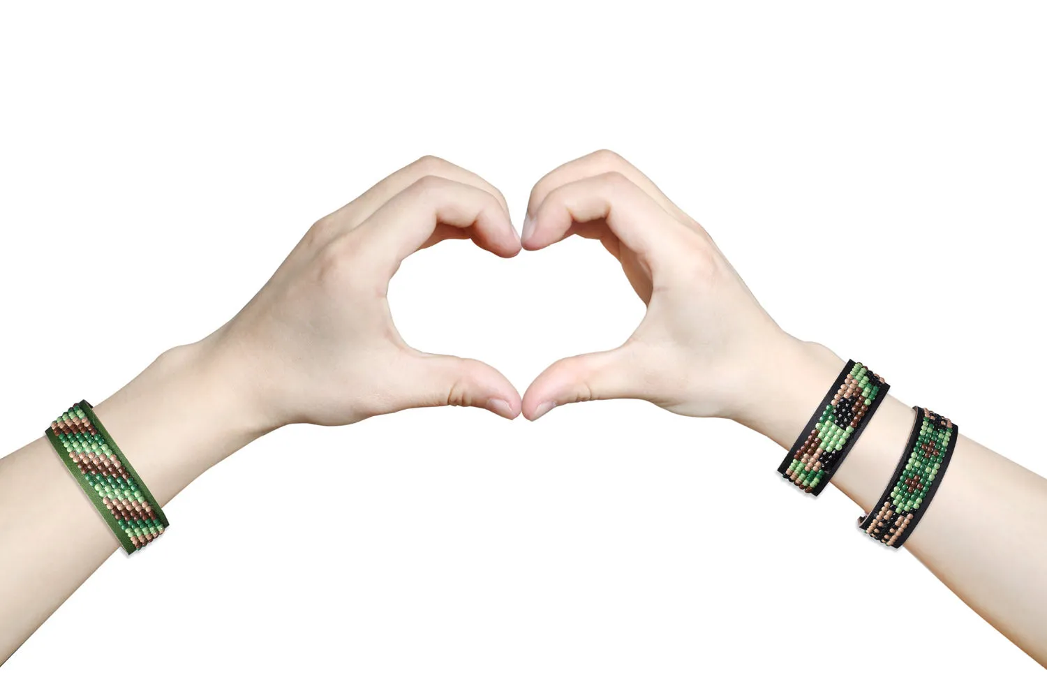 Diamond Dotz DOTZIES 3 Bracelets Multi Pack Camouflage