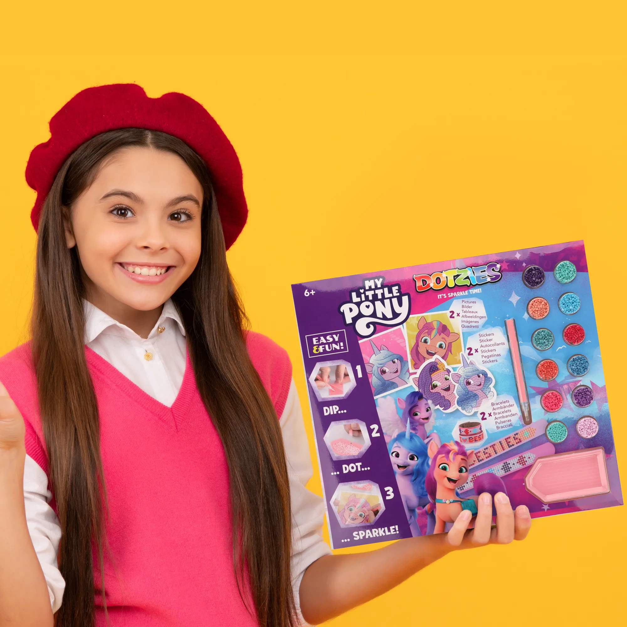 Diamond Dotz DOTZIES My Little Pony Activity Set - 6 Projects