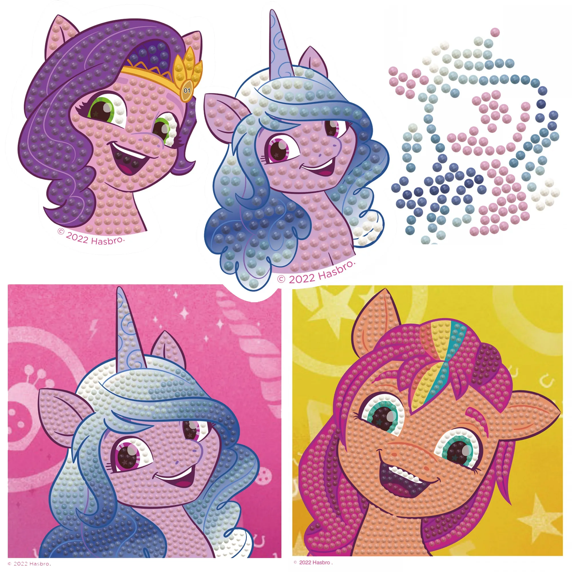 Diamond Dotz DOTZIES My Little Pony Activity Set - 6 Projects