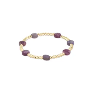 enewton admire ruby 3mm bead bracelet