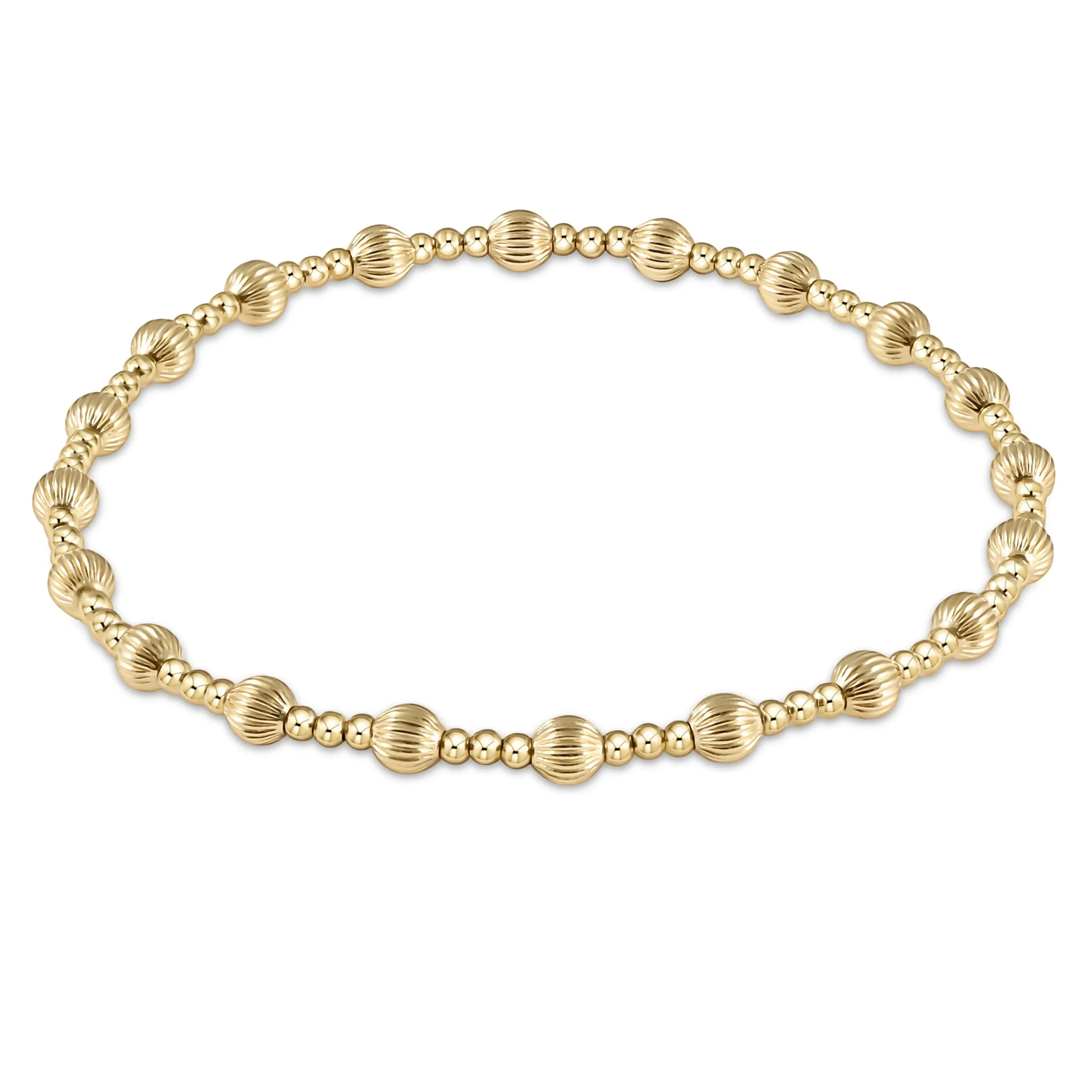 Enewton Extends: Dignity Sincerity 5mm Gold Bead Bracelet