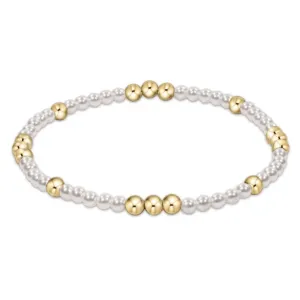 ENewton Worthy 3mm Bracelet - Pearl