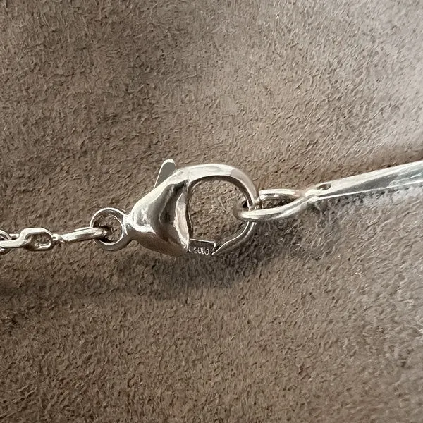 Estate Platinum Chain Bracelet
