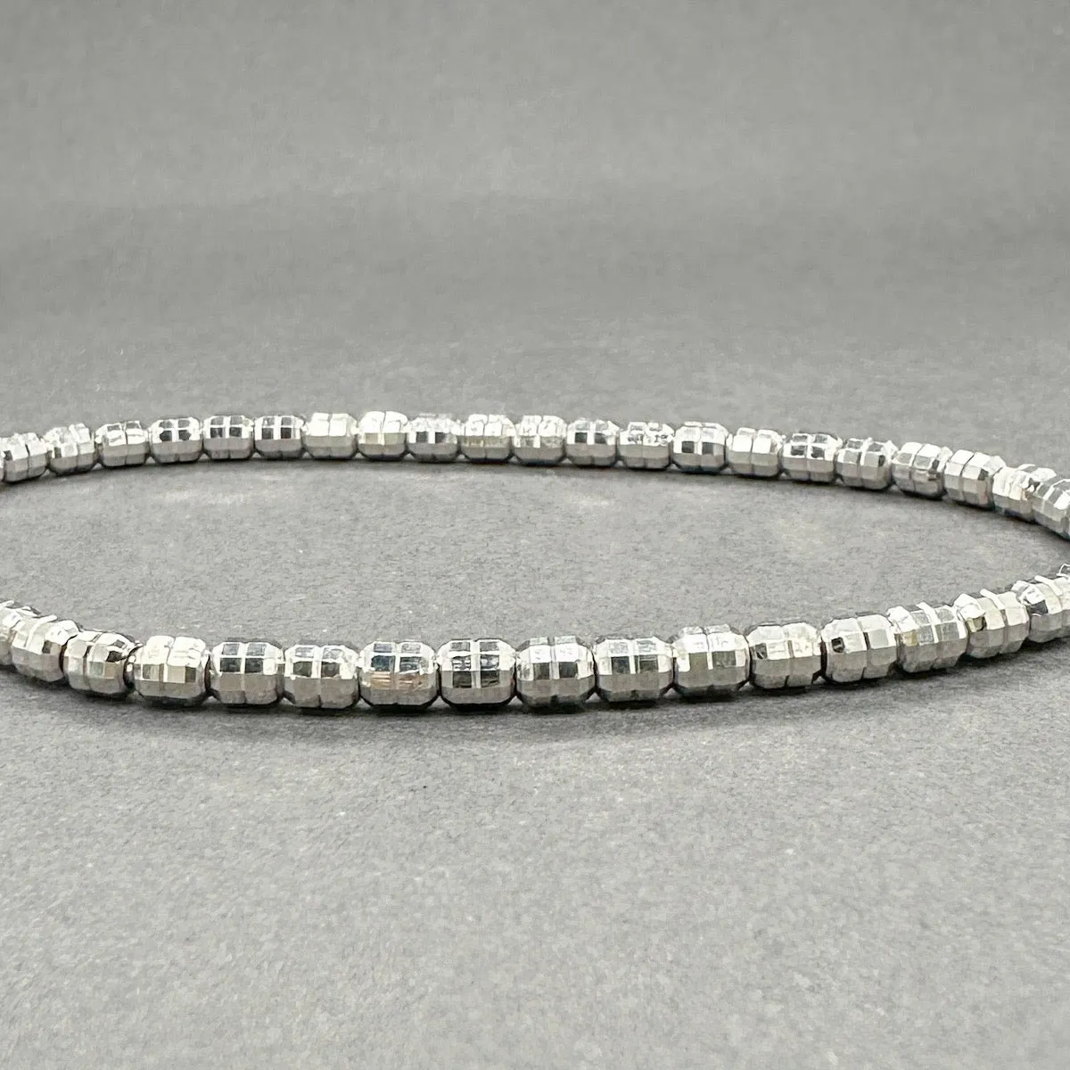 Estate Platinum Stretch Bracelet