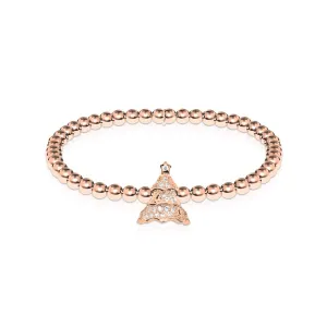 Evergreen | 18k Rose Gold | Crystal Holiday Tree