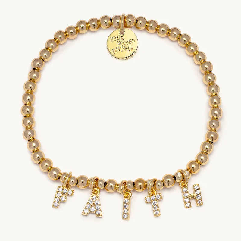 Faith Gold Bracelet