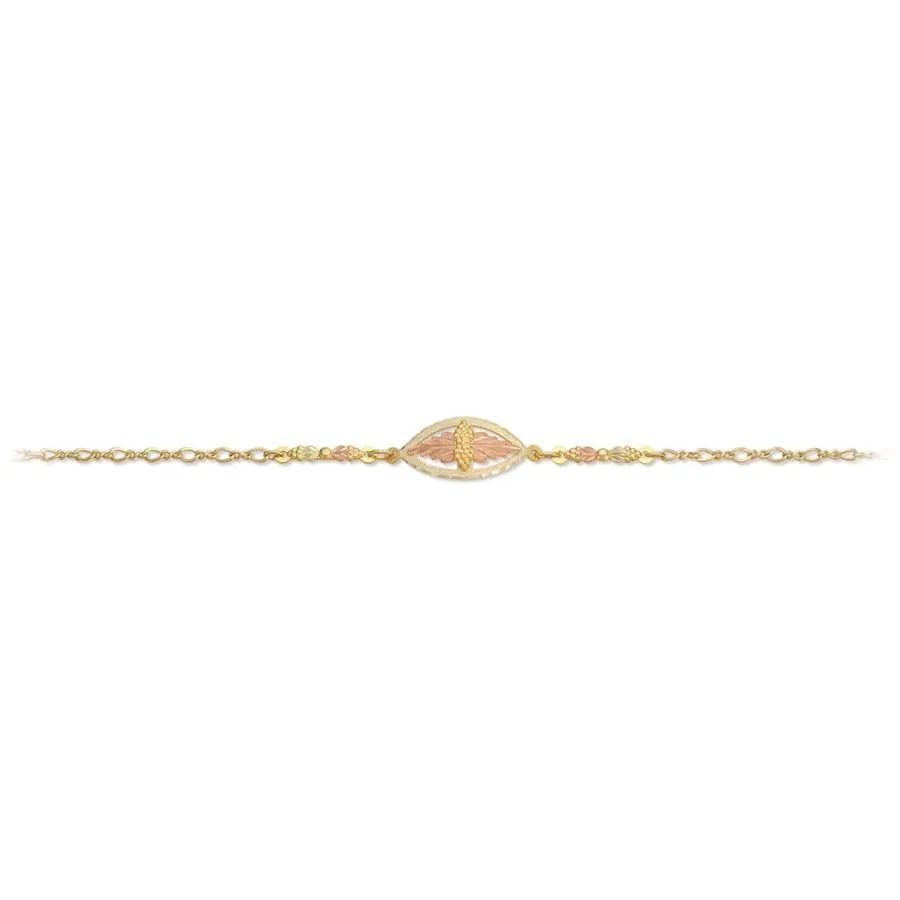 Fancy Foliage - Black Hills Gold Bracelet