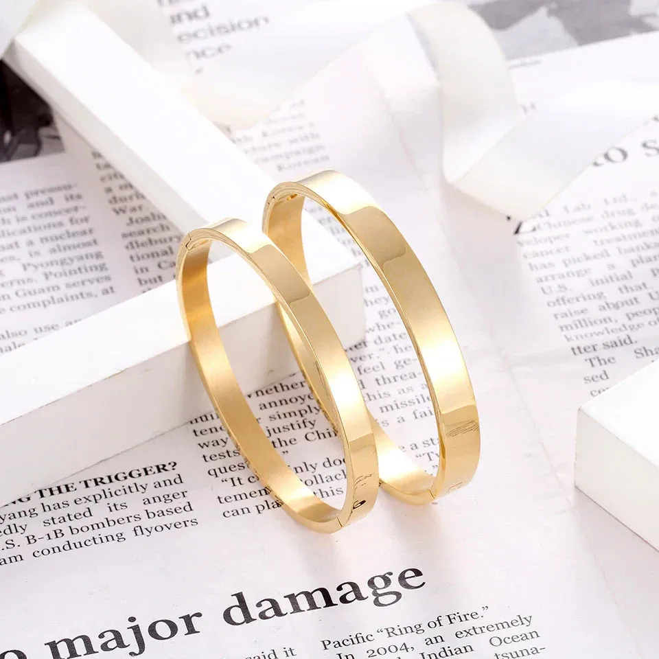 Five Colors Blue Men Women Charm Bracelet Classic Cuff Open Bangle Bracelet Fashion Couple Love Jewelry Wedding Brand