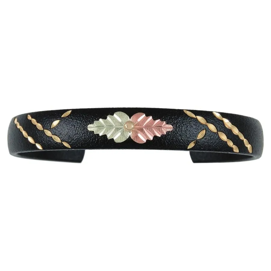 Foliage Bangle - Black Hills Gold Bracelet