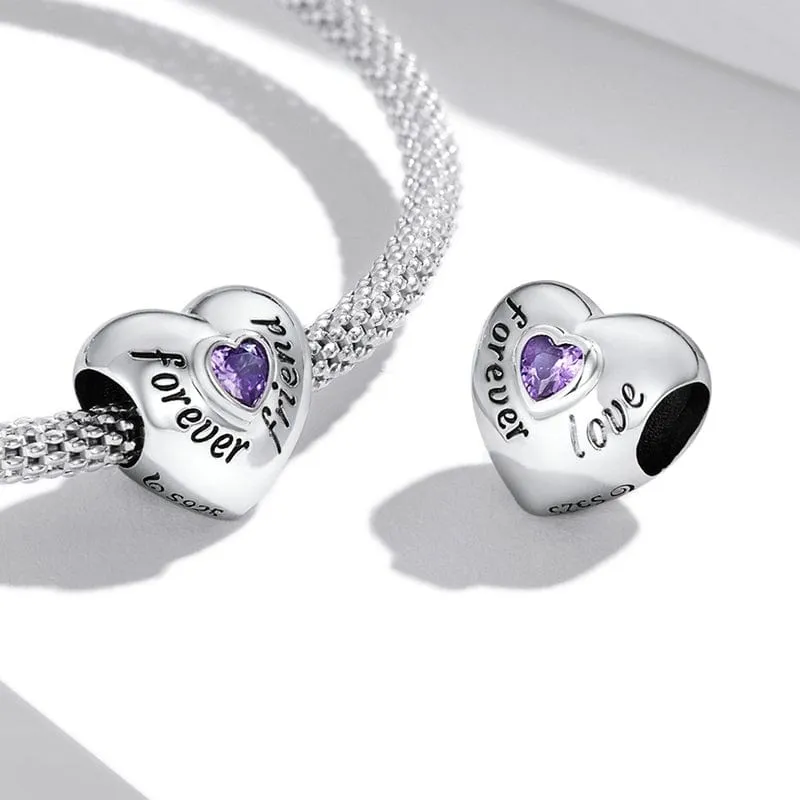 Forever Friend Heart Charm