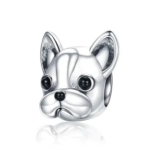 French Bulldog Face Charm