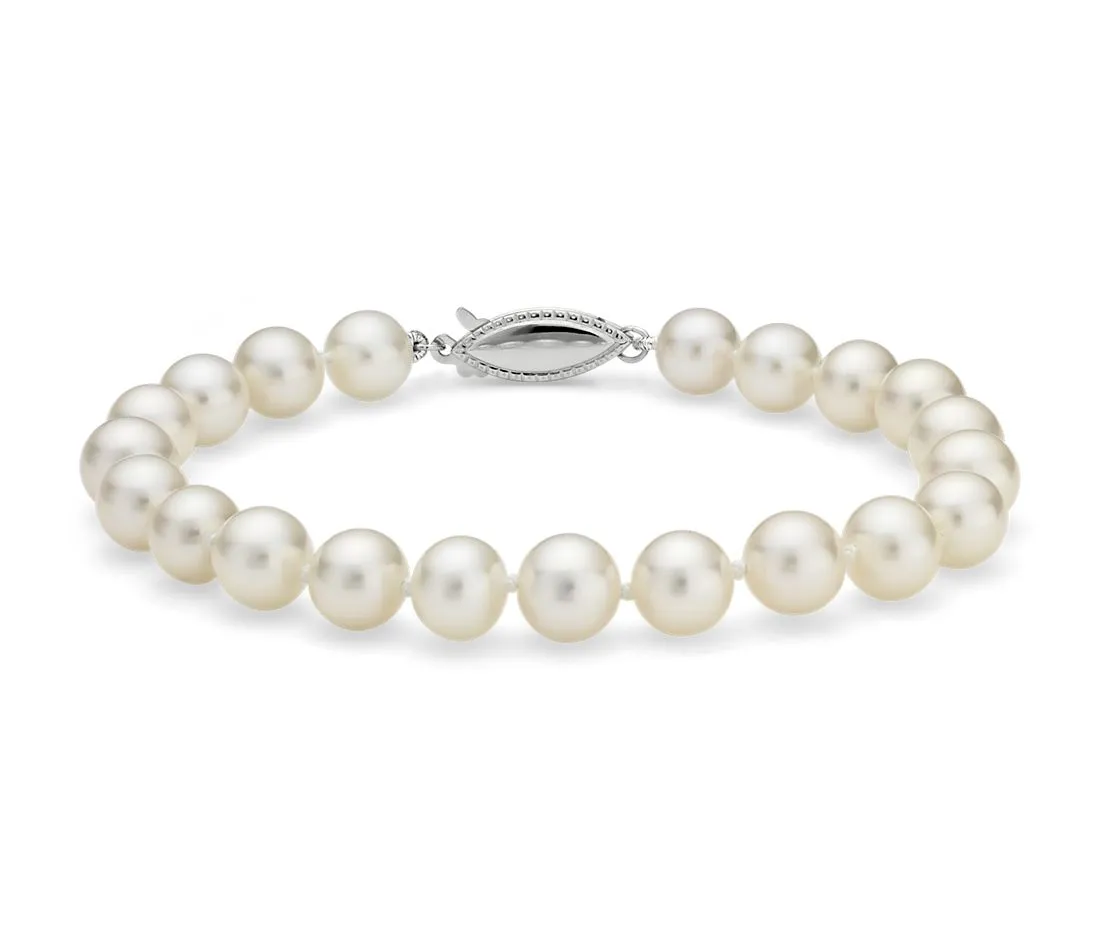 Freshwater Cultured Pearl Bracelet - 7mm