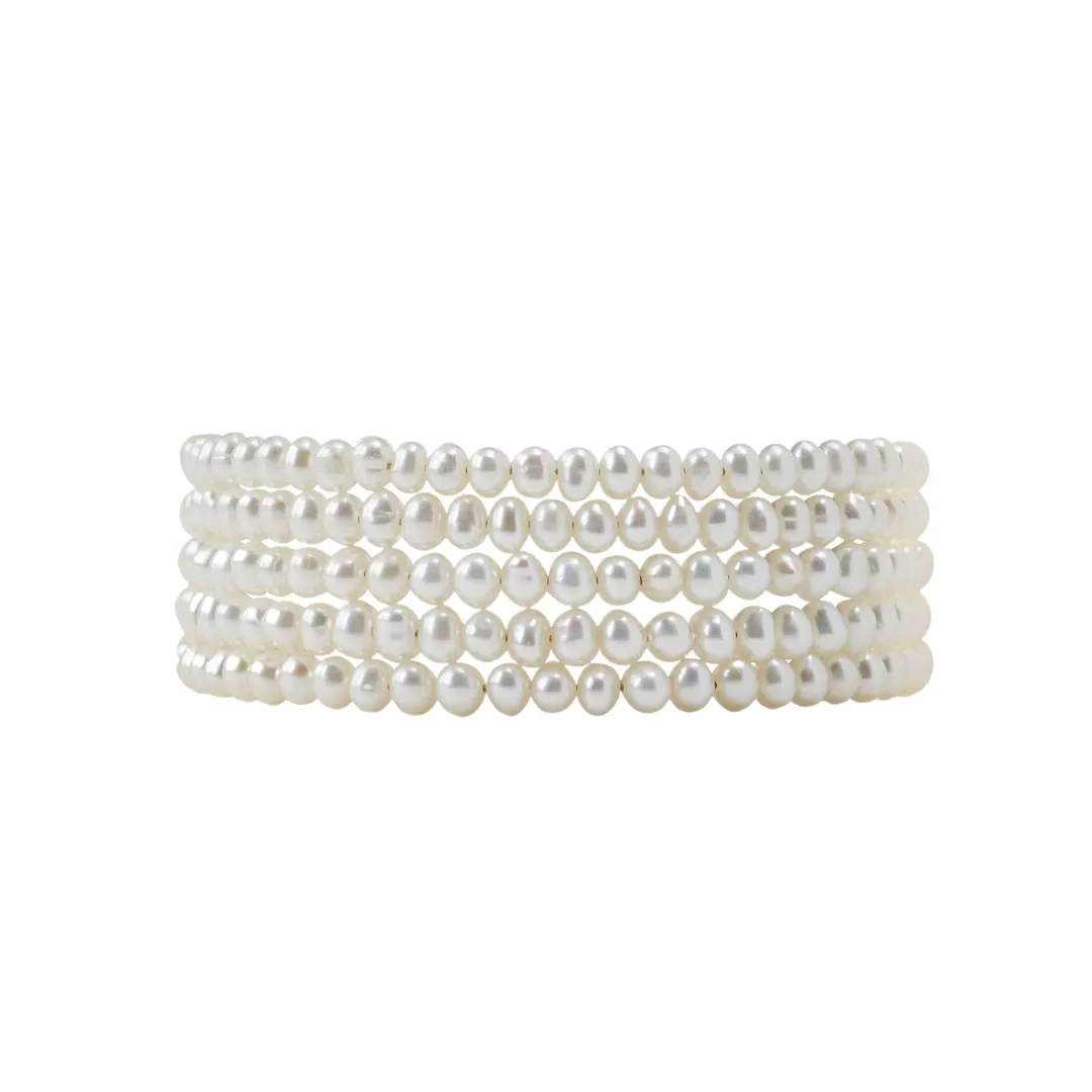 Freshwater Pearl Wrap Bracelet