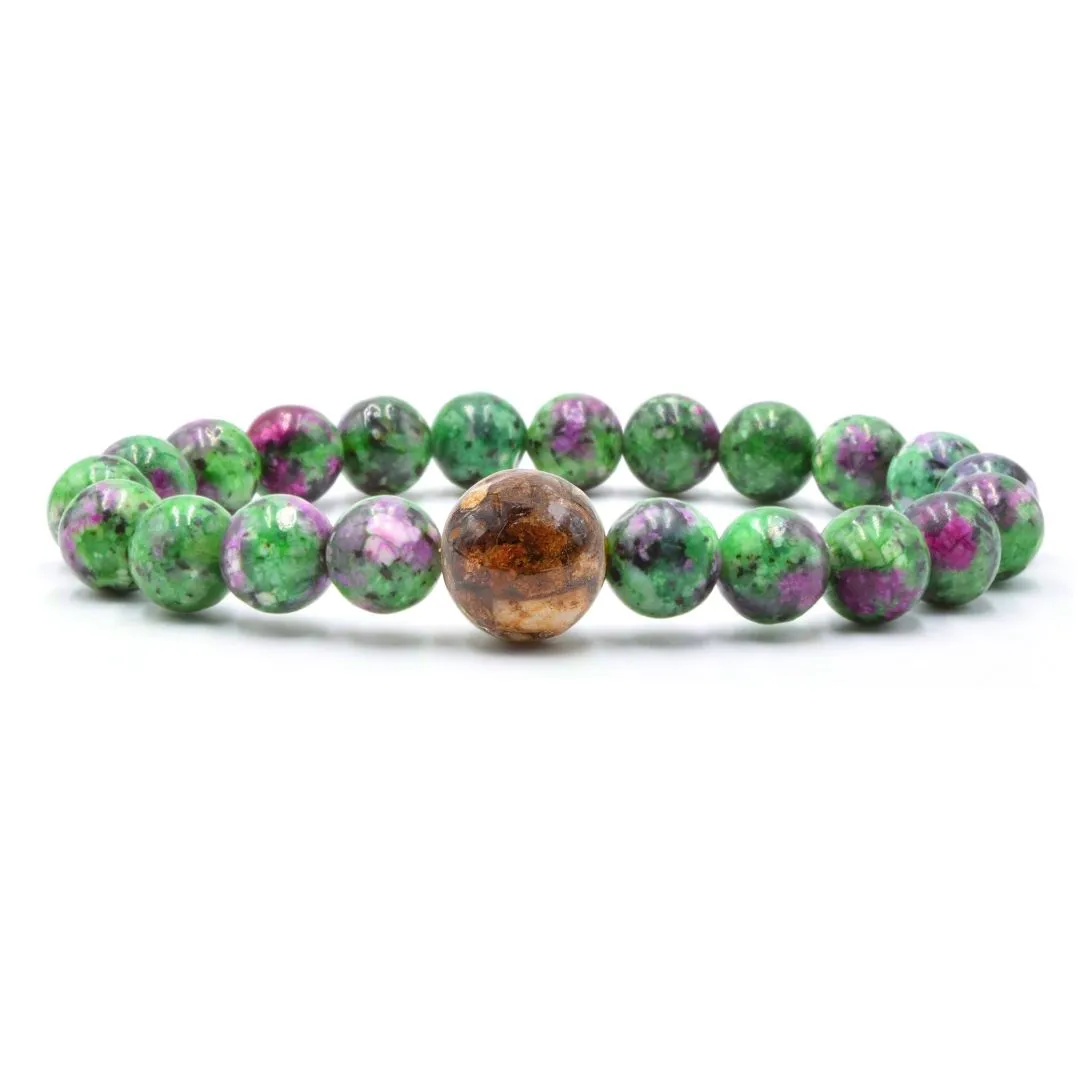 Georgia Stones   Ruby in Zoisite