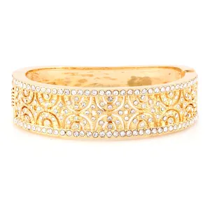 GOLD BRACELET  #BG02_GLD-CRY