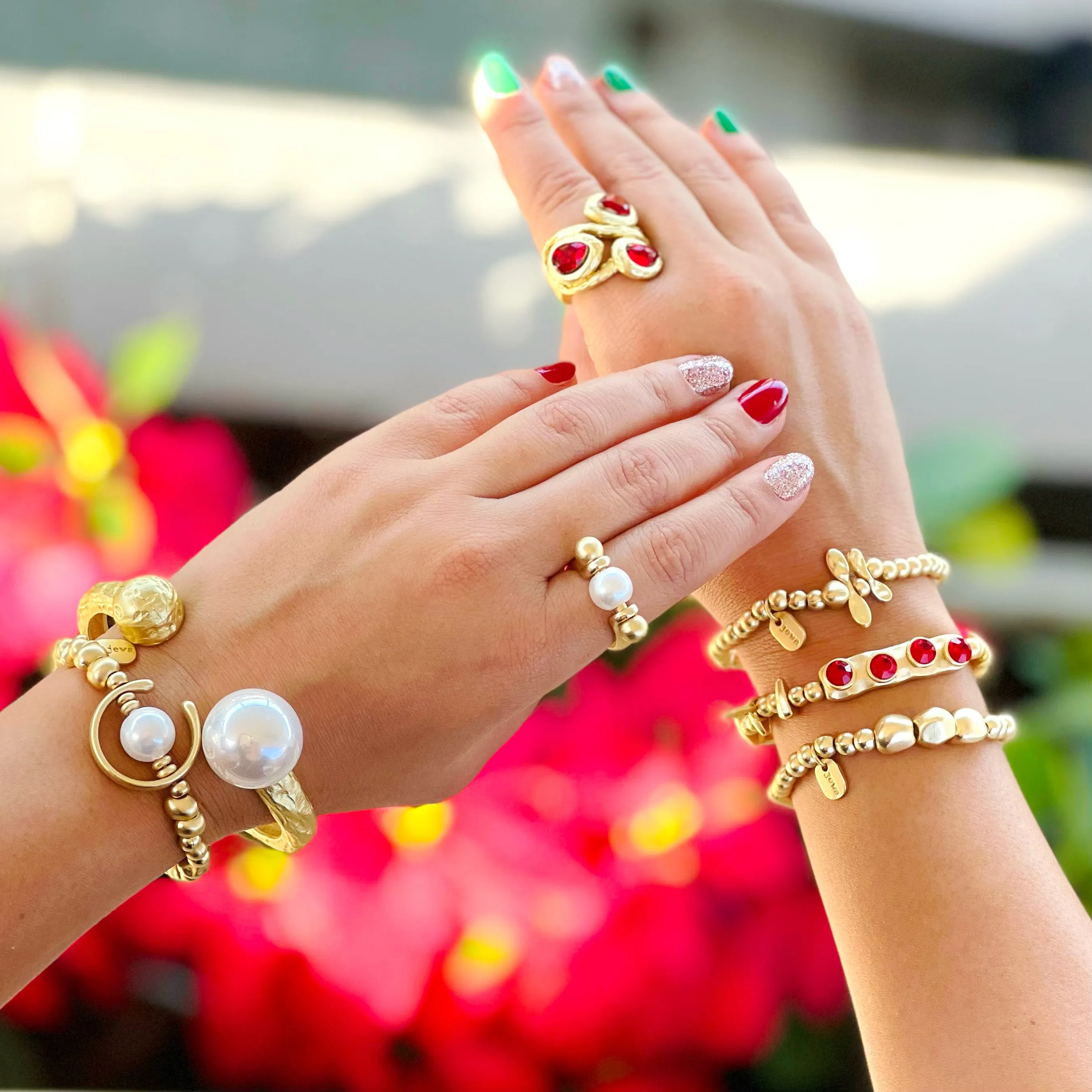 Gold Dragonfly Bracelet