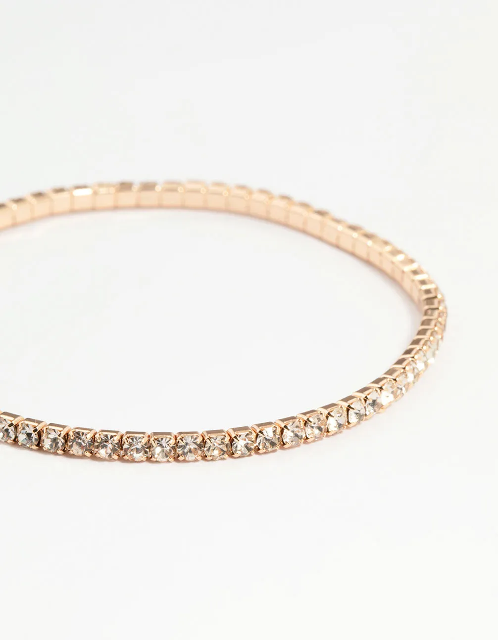 Gold Pearl & Bow Stretch Bracelets 5-Pack