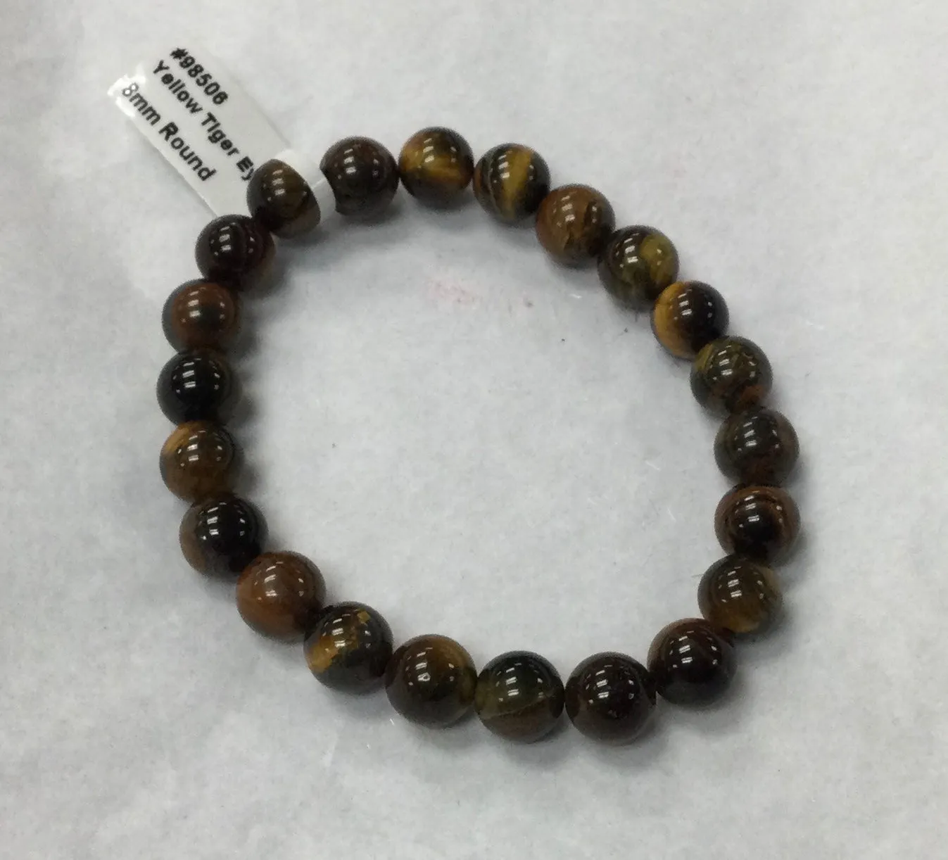 Gold Tiger Eye 8mm Bracelet