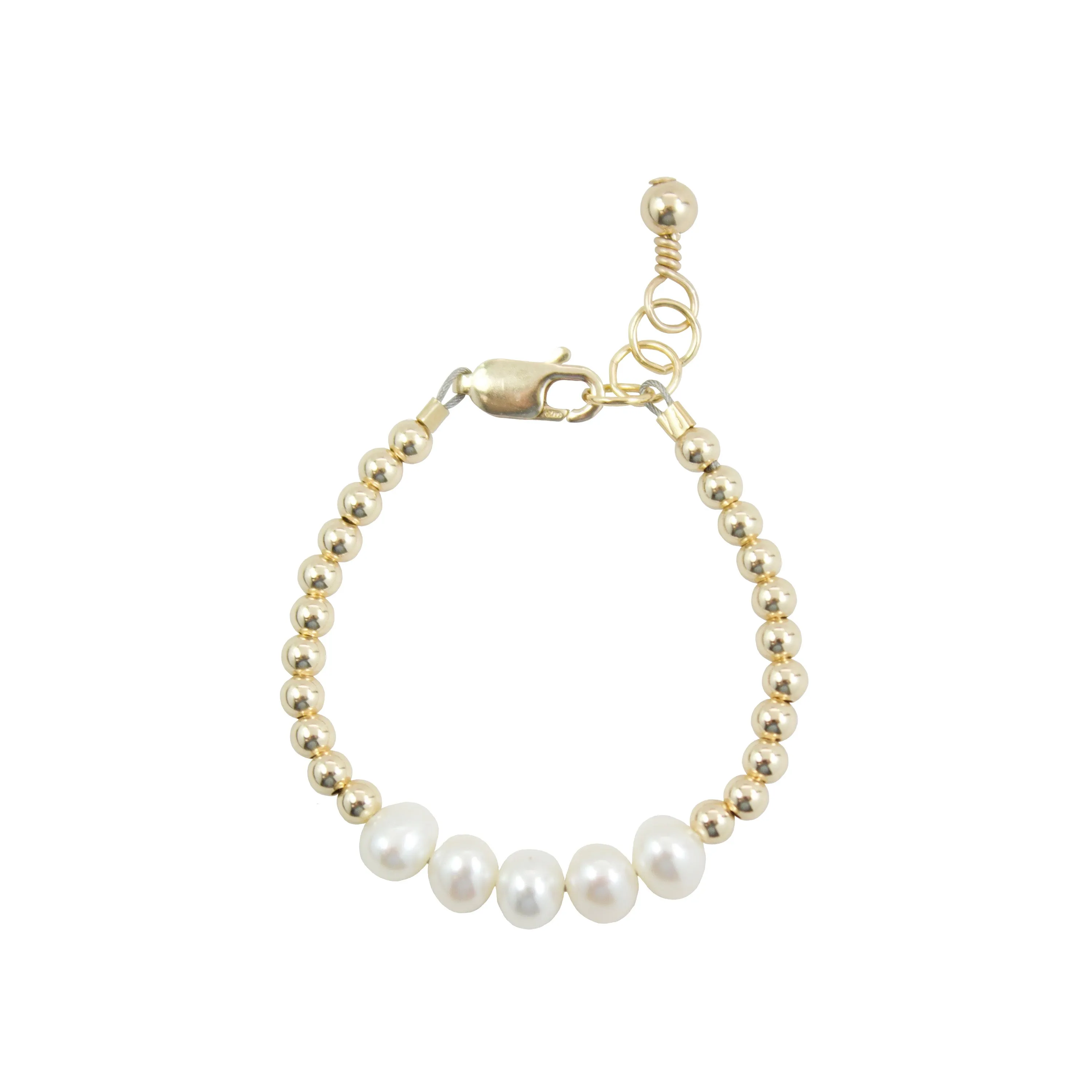 Greta Baby Bracelet (3MM   6MM beads)