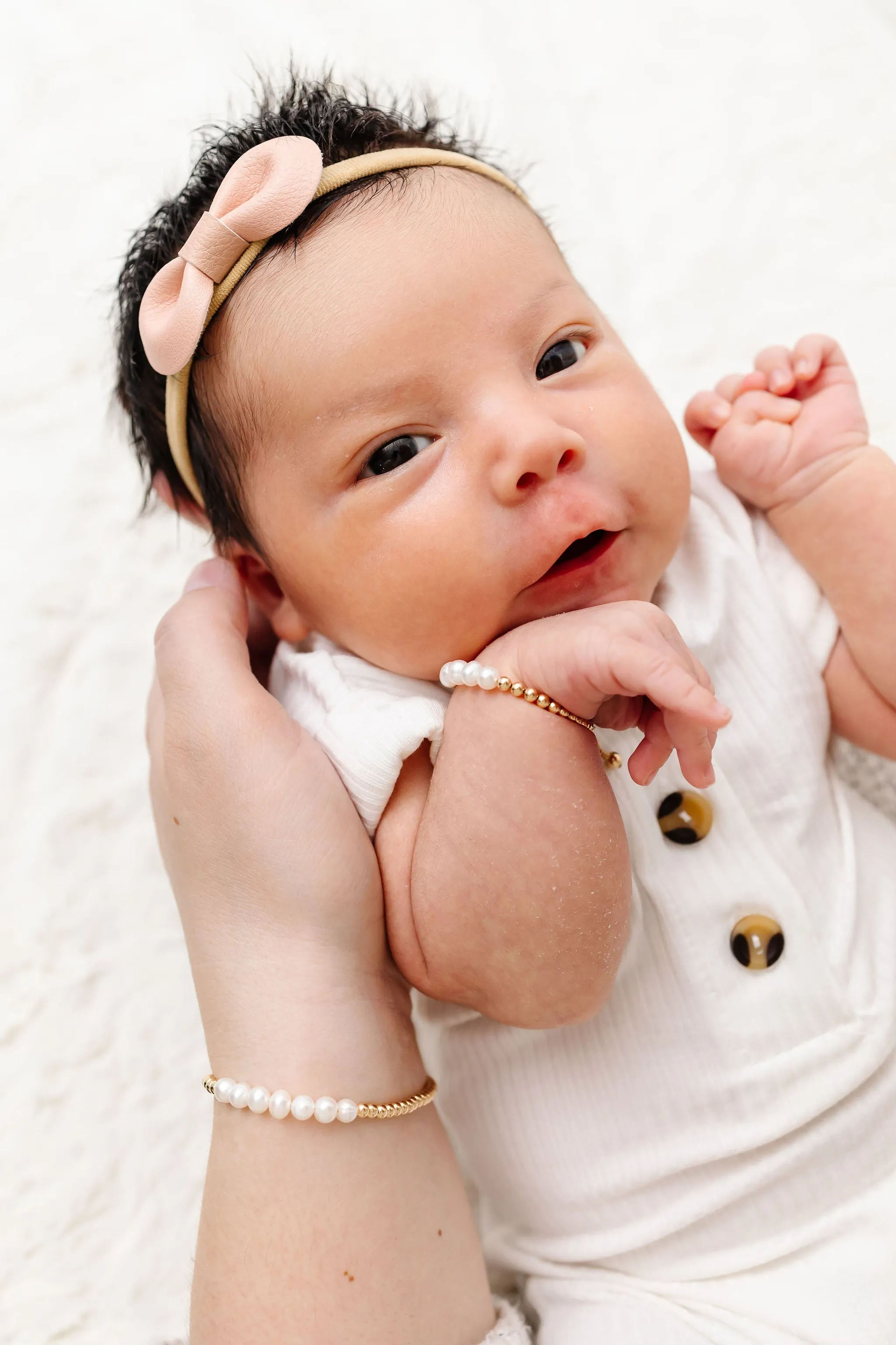Greta Baby Bracelet (3MM   6MM beads)
