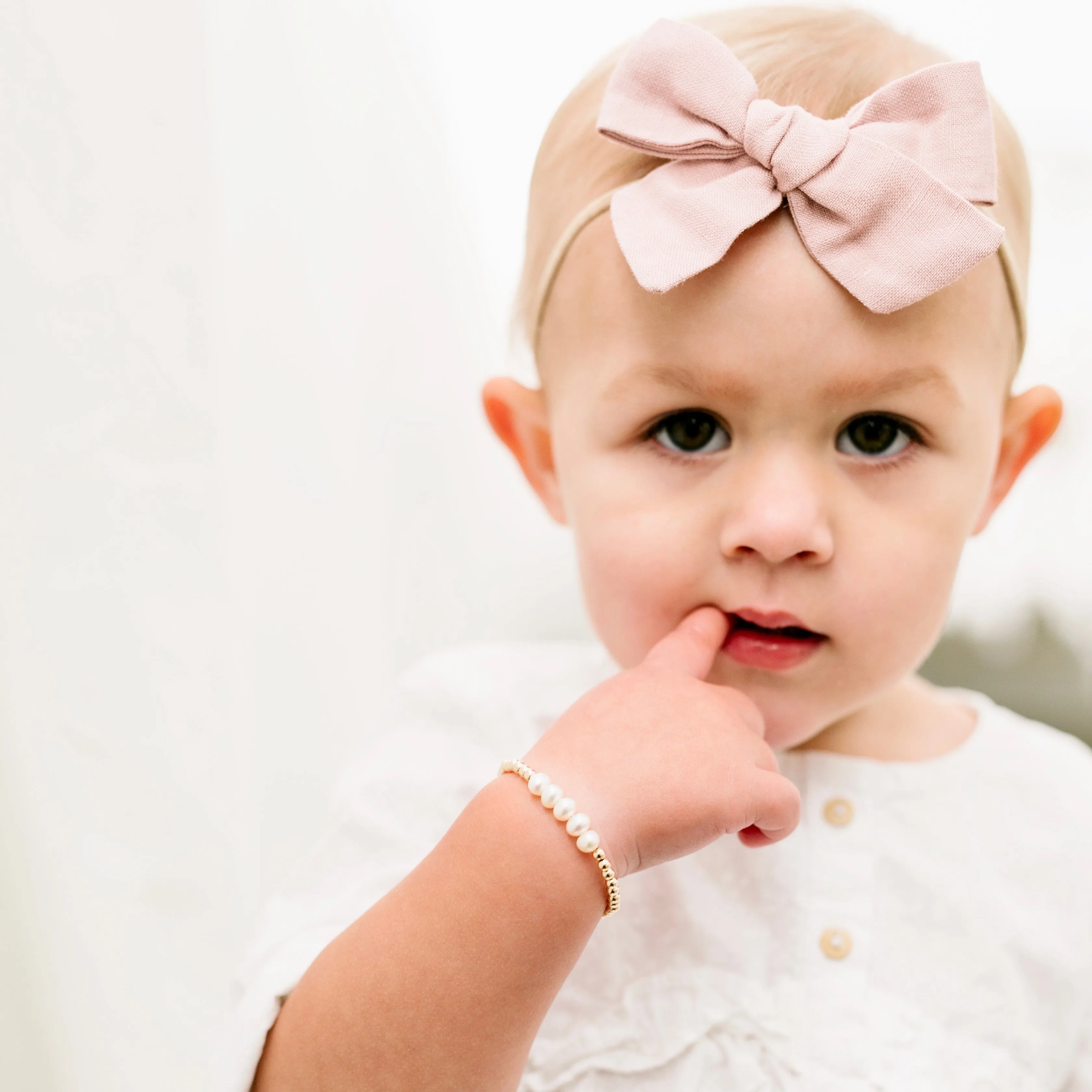 Greta Baby Bracelet (3MM   6MM beads)