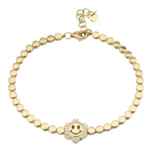 HAPPY FLOWER DIAMOND BRACELET