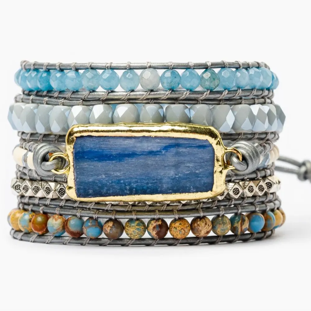 Healing Topaz Wrap Bracelet