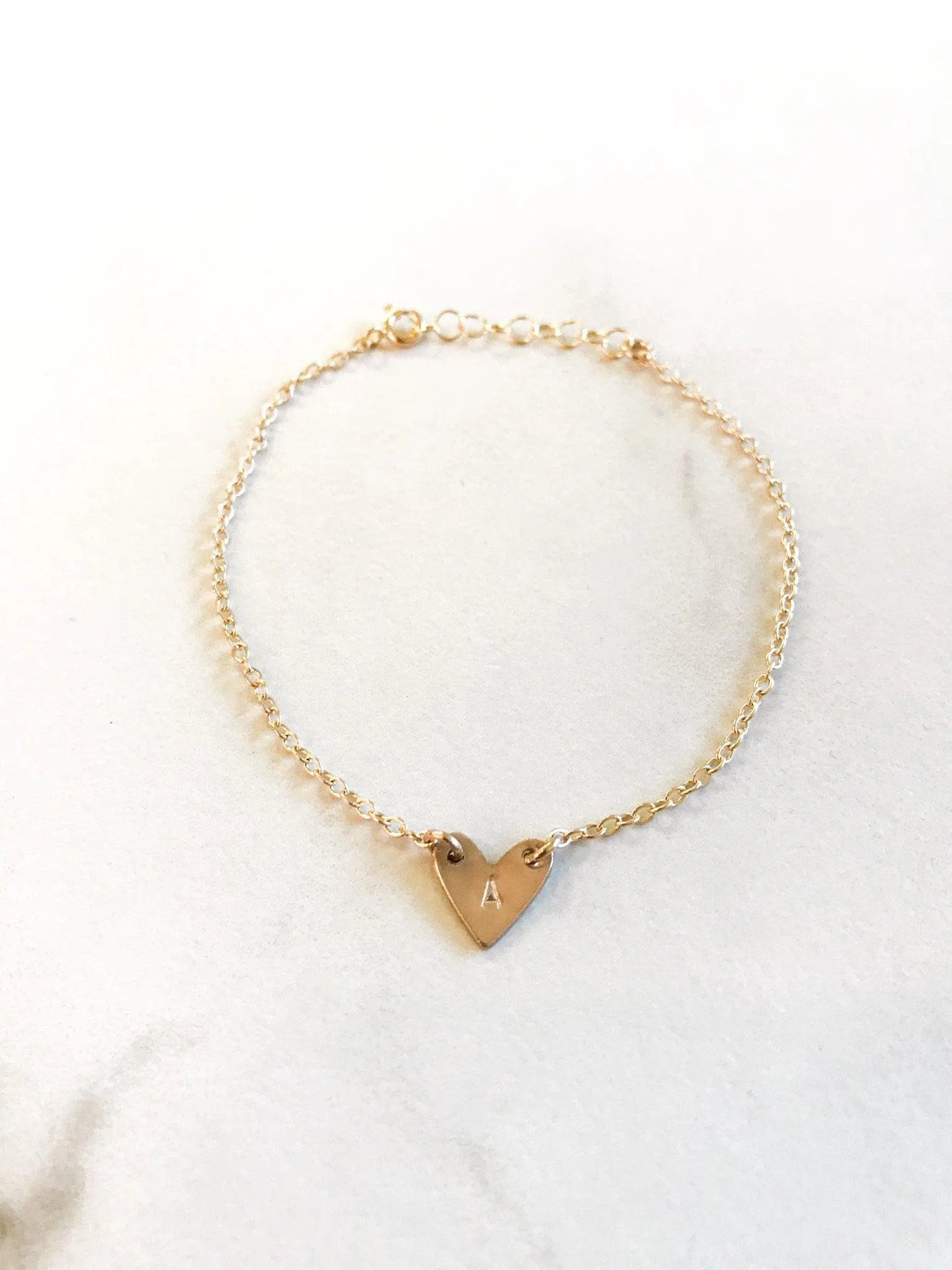 Heart Charm Bracelet