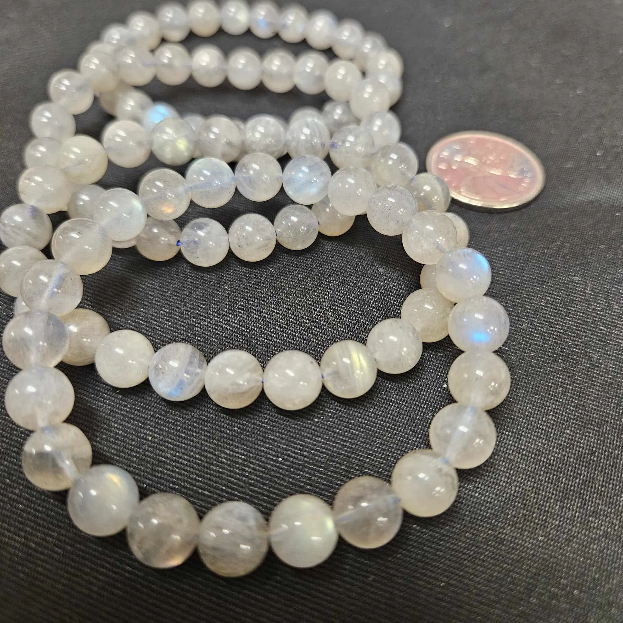 High Quality Blue Labradorite Bracelet 8mm