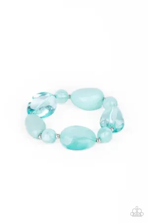 I Need a STAYCATION Blue Paparazzi Bracelet