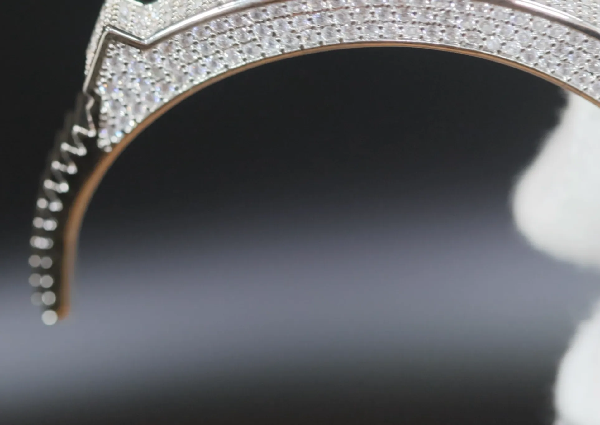 Iced Out Bracelet | Diamond Cuff Bracelet | Mens Bracelet | Diamond Bracelet | Cuff Bracelet | Bracelets