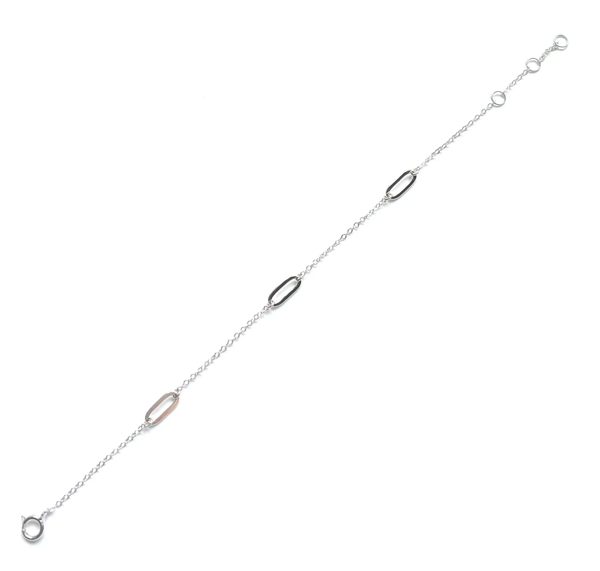 Ilene Paperclip By The Yard Bracelet