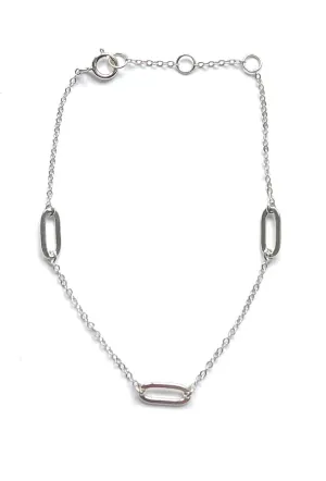 Ilene Paperclip By The Yard Bracelet