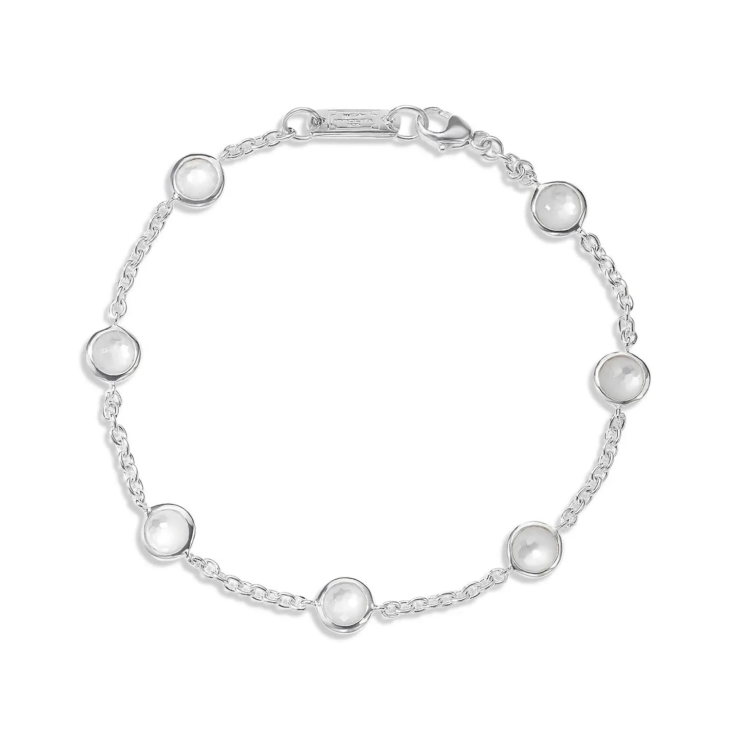IPPOLITA Lollipop® Sterling Silver Gemstone Station Bracelet in Mother-of-Pearl