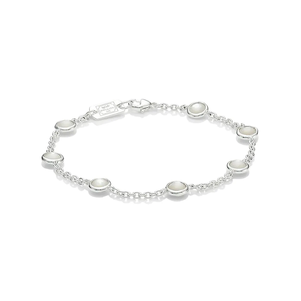 IPPOLITA Lollipop® Sterling Silver Gemstone Station Bracelet in Mother-of-Pearl