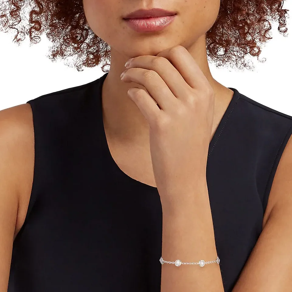 IPPOLITA Lollipop® Sterling Silver Gemstone Station Bracelet in Mother-of-Pearl