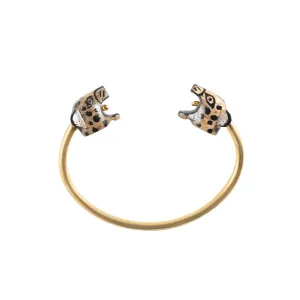 Jaguar head bracelet