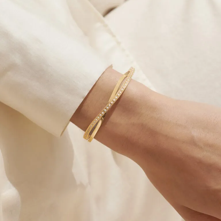 Joma Gold Crossover Bangle