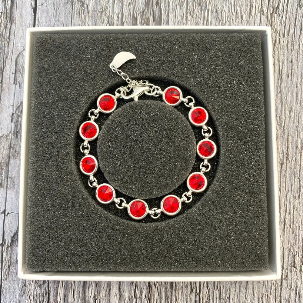 July Birthstone Bracelet