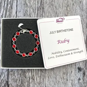 July Birthstone Bracelet