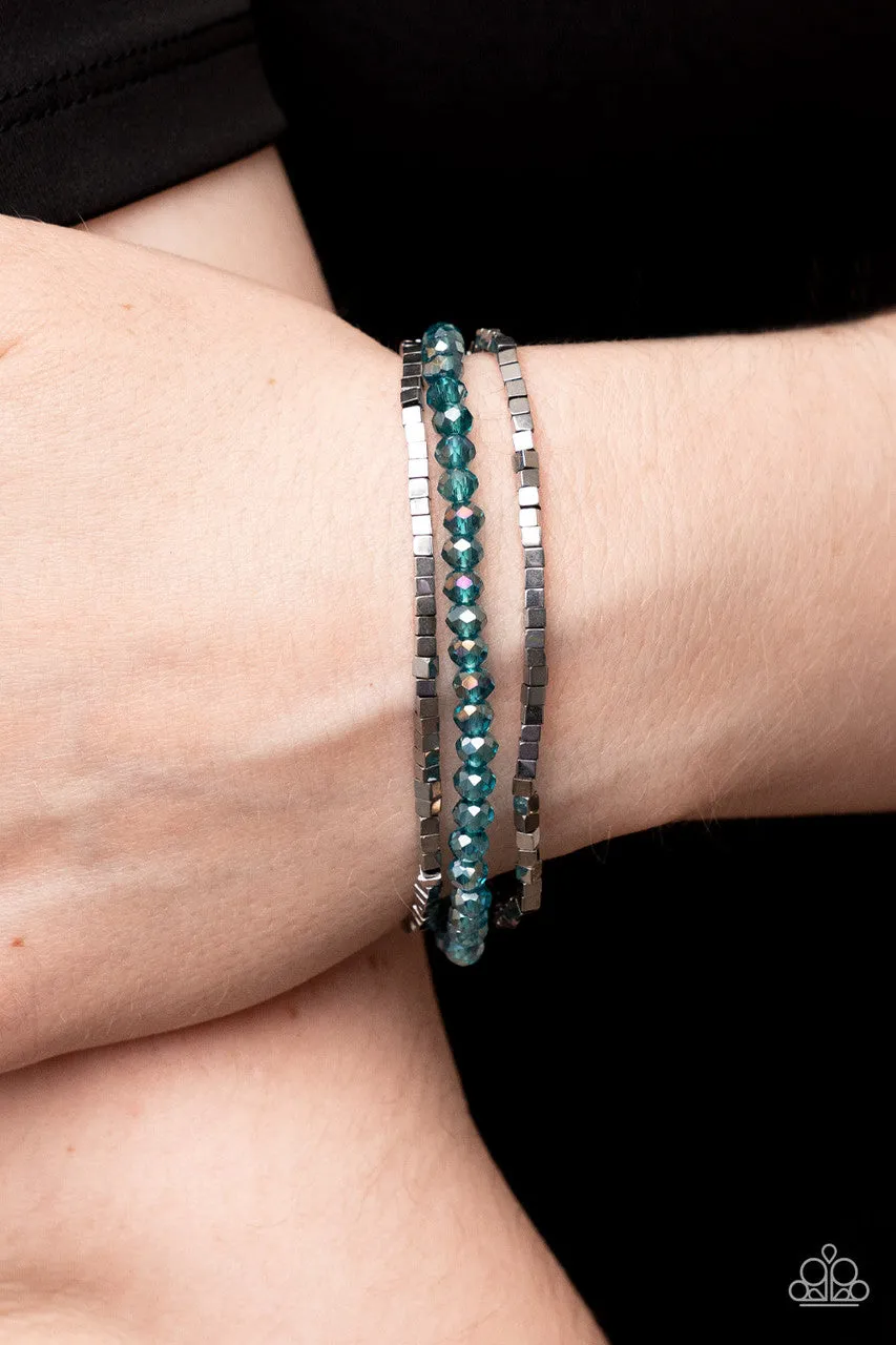 Just a Spritz Blue Paparazzi Bracelet