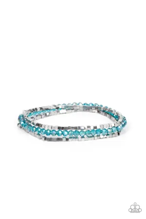 Just a Spritz Blue Paparazzi Bracelet