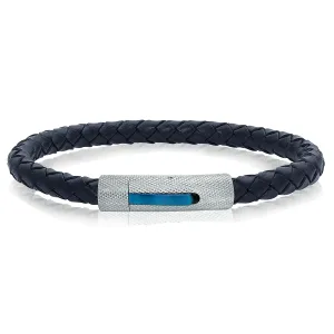 Knurled Leather Bracelet