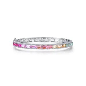 Lafonn 5.98 CTW Fancy Lab-Grown Sapphire Bracelet