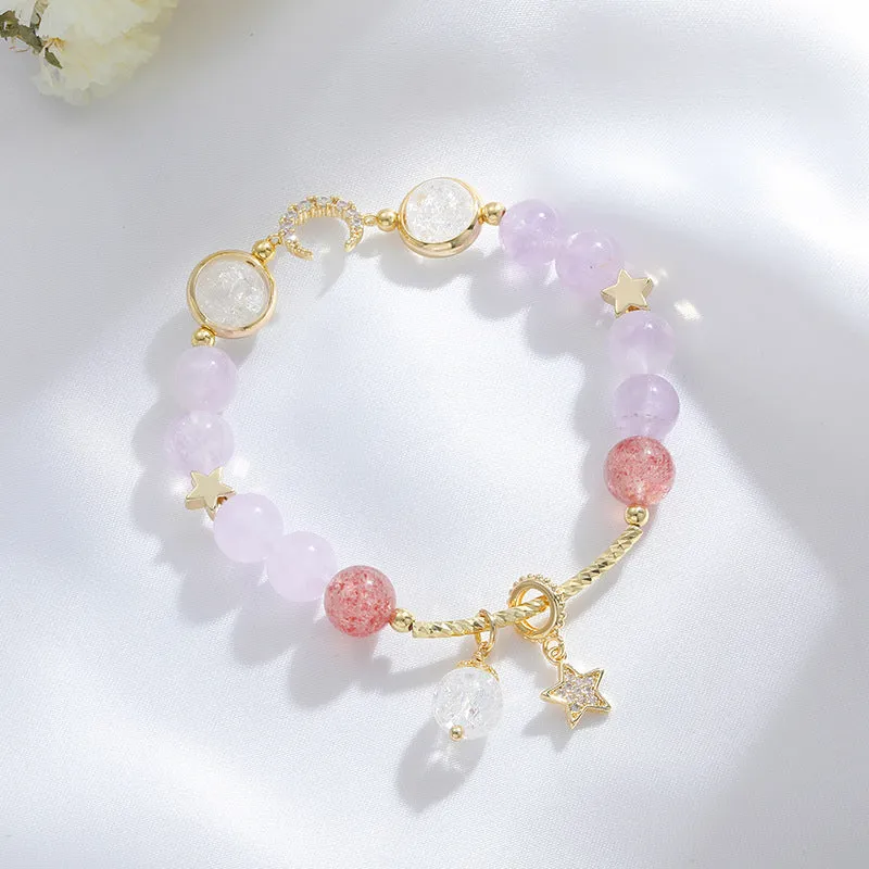 Lavender Amethyst Bracelets For Women
